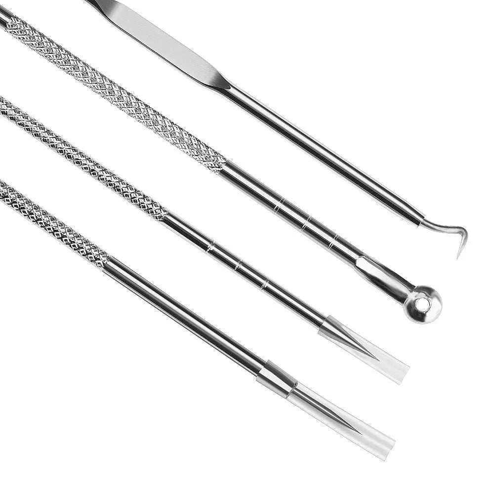 FaceIT™ Blackhead Removal Tweezers &amp; Acne Extractor KIT